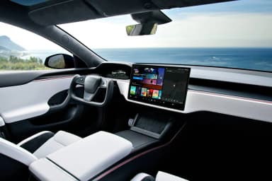 tesla model s interior